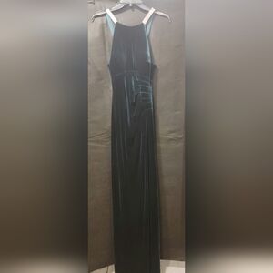 Betsey & Adam Green Velvet Dress